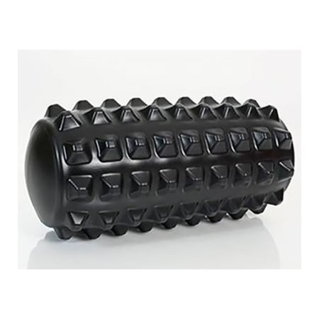 Fabrication Enterprises TOGU Actiroll Rumble Roller, Long, 21"L x 10" Diameter, Black 30-4460